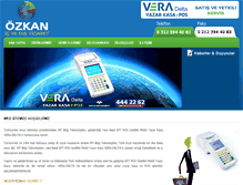 Tablet Screenshot of ozkanticaret.com